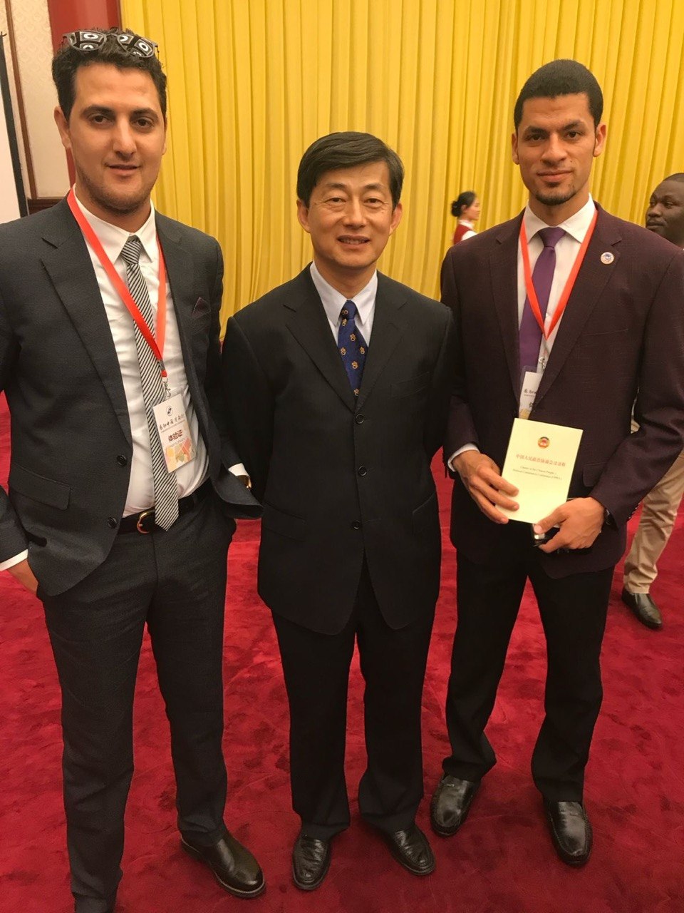Meeting with Chinese official